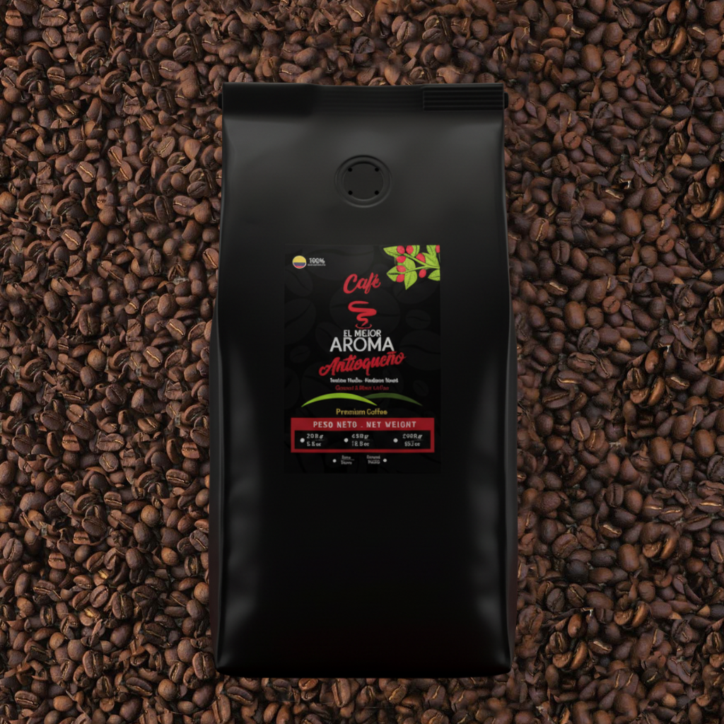 El Mejor Aroma Antioqueño Coffee 2500 g(8,8 oz)  – Arabica Castillo, Medium Roast